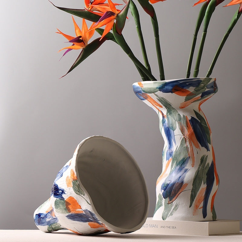 Artisanal Niche Ceramic Vases For Personalized Soft Decor And Floral Arrangements