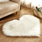 Plush Heart Shaped Carpet Non-Slip Mat Fluffy Rug Floor Mat Blanket Sofa Cushion Foot Pad Carpets For Living Room Home Decor
