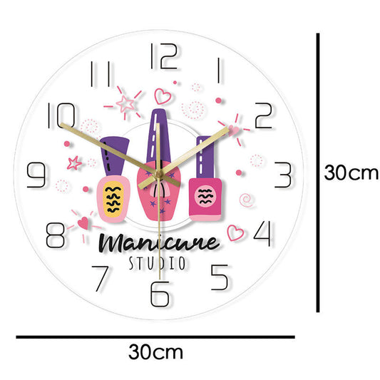 Personalized Color Clock Decoration Wall Clock