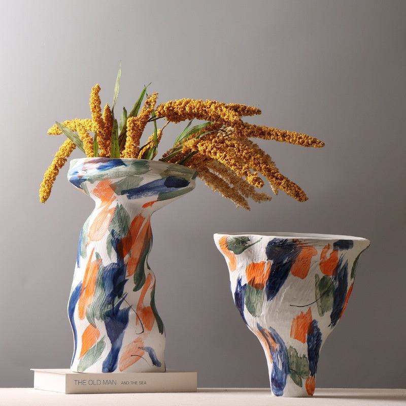 Artisanal Niche Ceramic Vases For Personalized Soft Decor And Floral Arrangements