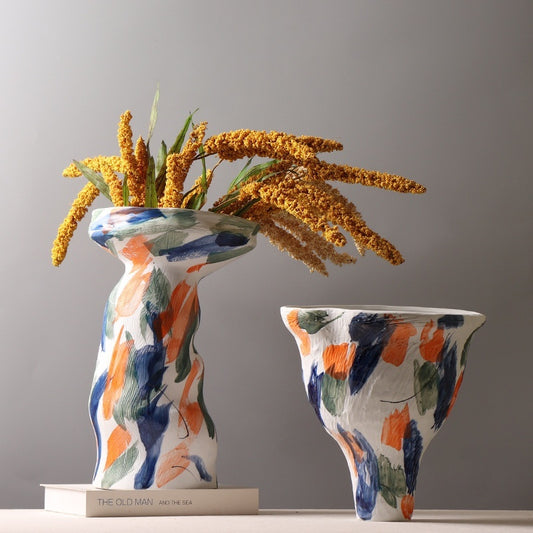 Artisanal Niche Ceramic Vases For Personalized Soft Decor And Floral Arrangements